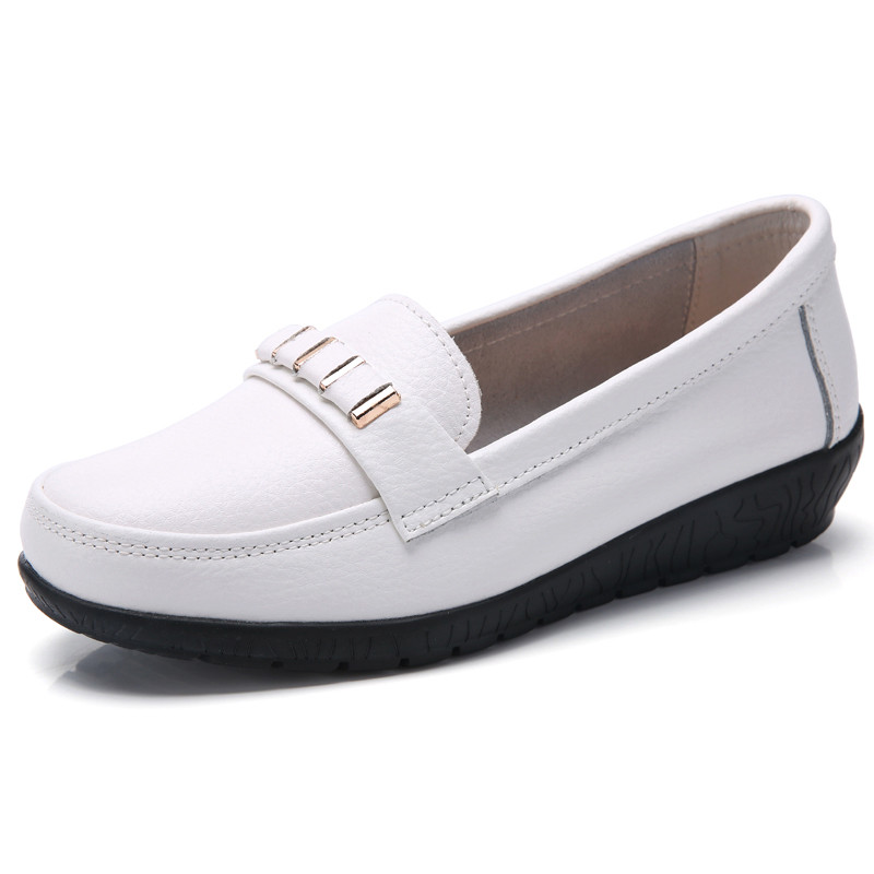 Dámske balerínky, vystrihnuté kožené priedušné mokasíny, dámske lodičky, balerínky, dámske ležérne topánky, dámska móda 2022