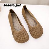 Kötötések Laposok Kerek orrlyukak Naplopók Női Alkalmi cipők Mokaszinok Cipők Vezetőcipők Csúszásmentes