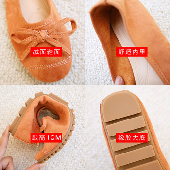 Candy Color Παπούτσια Μοκασίνι Γυναικεία Casual Flat Heel Παπούτσια Boat Bowknot Διακόσμηση με στρογγυλά δάχτυλα slip-on loafers