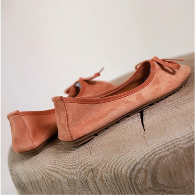 Candy Color Moccasin Batai Moteriški laisvalaikio plokščiakulniai batai Bowknot Decor apvalūs slydimo batai