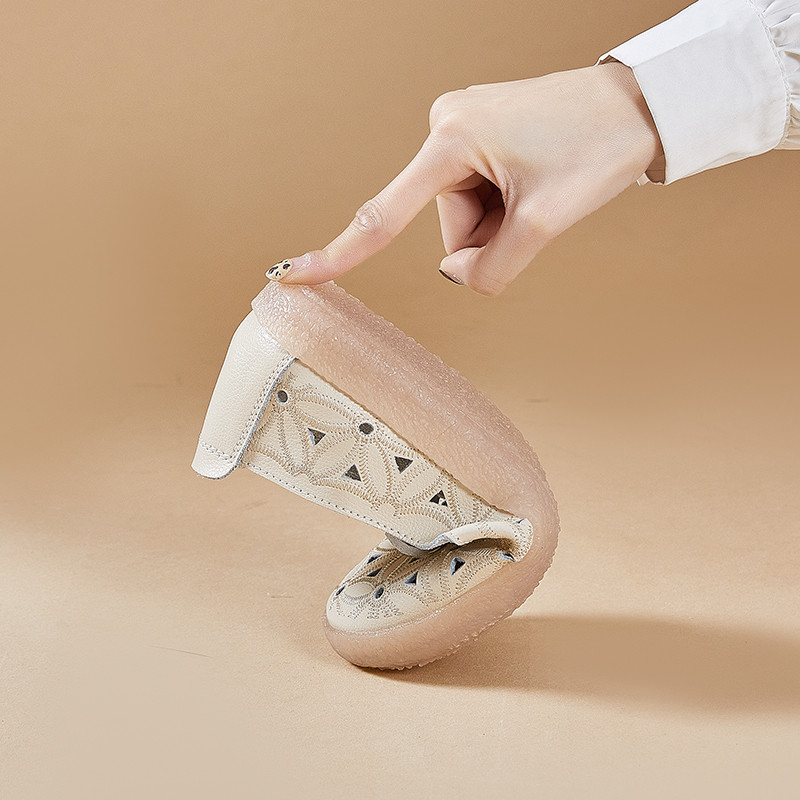 2022. aasta Uued nahast kingad Uue moe naiste kingad Naine emale Naiste lamedad mugavad käsitsi valmistatud jalatsid rasedatele 2021