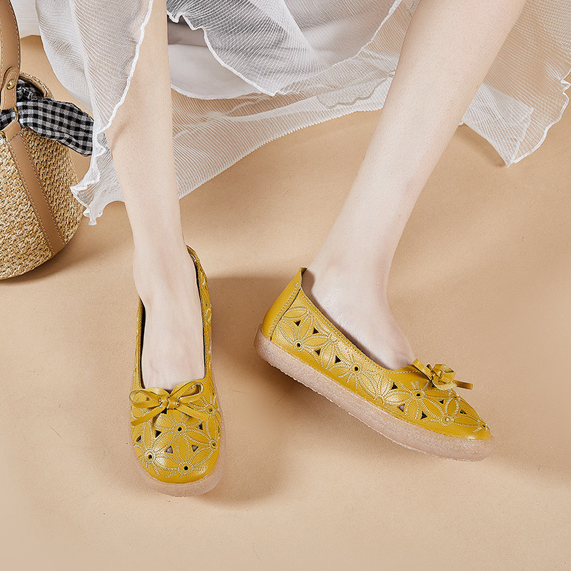 2022. aasta Uued nahast kingad Uue moe naiste kingad Naine emale Naiste lamedad mugavad käsitsi valmistatud jalatsid rasedatele 2021