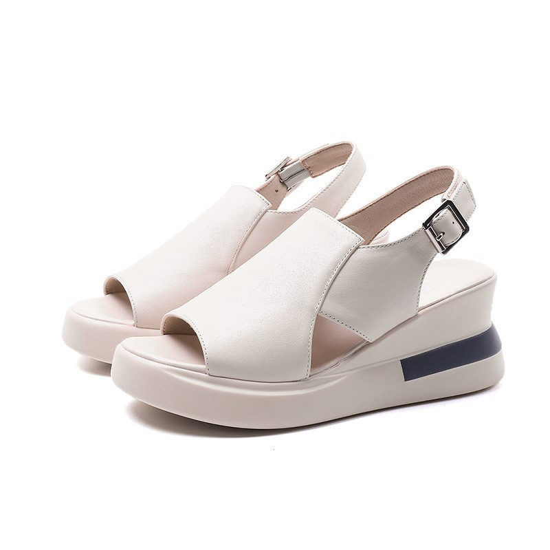 Moteriški batai 2022 m. Nauji sandalai atviri batai Moteriški kvėpuojantys sandalai Moteriški lengvi sandalai, platforma Sexy Plus Size Batai