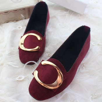 Νέα γυναικεία μπαλαράκια ρηχά παπούτσια Woman Loafers Ανοιξιάτικα καλοκαιρινά παπούτσια Γλυκά casual γυναικεία Flat Plus μέγεθος 42 43 Zapatos Mujer