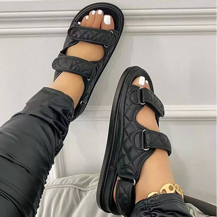 Szandálok Női Kiváló minőségű Női Cipők Nyári Platform Sandalias De Muje Designer Cipők Női Sandalie Gladiator 2