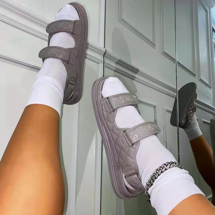 Szandálok Női Kiváló minőségű Női Cipők Nyári Platform Sandalias De Muje Designer Cipők Női Sandalie Gladiator 2