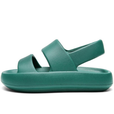 2023. aasta suve naiste sandaalid vabaaja paks tallaga pehmed rooma sussid Naispaarid Moodsad rannasussid Naiste kingad