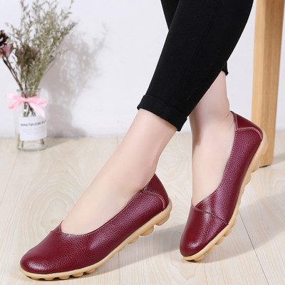 Comemore 2022 Νέα γυναικεία παπούτσια Flats Sneakers Παπούτσια Μαλακά γυναικεία Loafers Γυναικεία μπαλαρίνα Slip on Moccasins Ballet Δωρεάν αποστολή