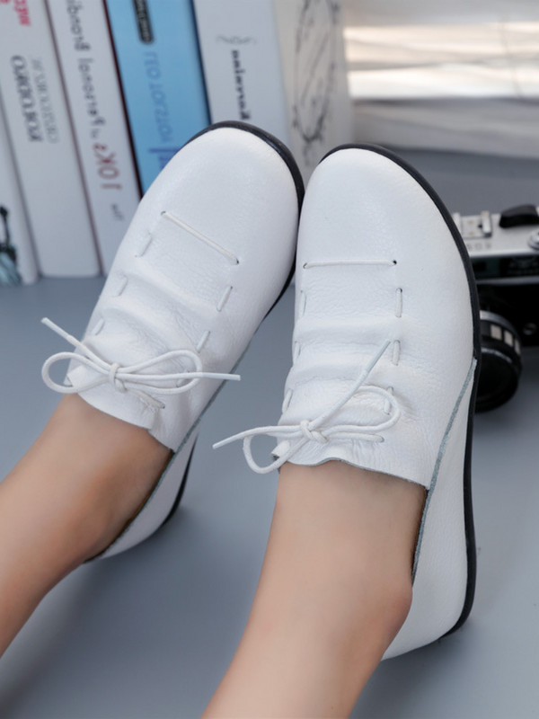 Naiste Loafer Mood, ümmargune varvaspael, kokkupandavad lamedad jalatsid Naiste hingavad mugavad naiste elegantsed paaditossud