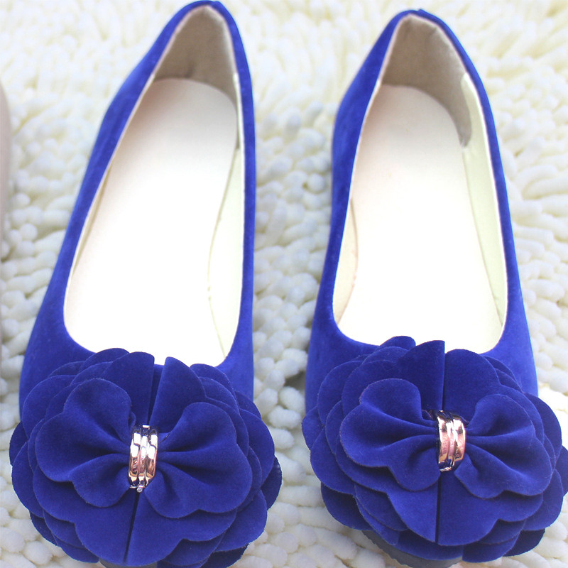 Női Balett Lakások Tavaszi Őszi divat Balerina Lapos Cipők Női Édes Virágos Lábbeli Sapatos Feminino Zapatillas Mujer