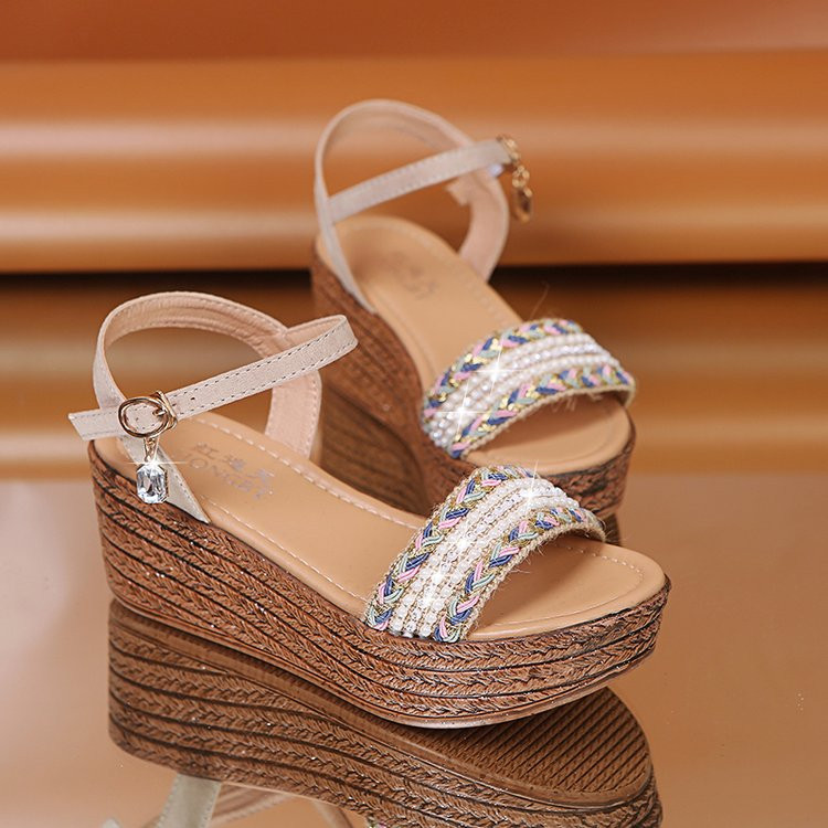 Pantofi De Vara Femei Sandale Gladiator Toc Inalt Platforme Sandale Paine Femei Causal Femei Pantofi Boema Catarama