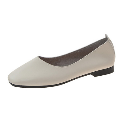 Moteriški vienodi batai, moteriški 2023 m. pavasario viskas didelio dydžio madingi kvadratiniai batai su kaušeliu