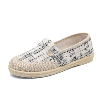 PUPUDA 2022 Alkalmi, lapos cipők női új slip on női naplopók kényelmes csónak cipők cipők női