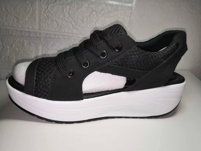 Uued naiste sandaalid 2023 Uued naiste platvormiga paksud sandaalid Mugavad naiste sandaalid, avatud ninaga vabaajaspordijalatsid, suurus 42