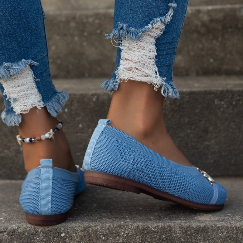 Sieviešu apavi seklā mutē, jauni 2023. gada pavasara pupiņas, ērti apaļas galvas plakana zole sieviešu luksusa apavi lielizmēra 35-43