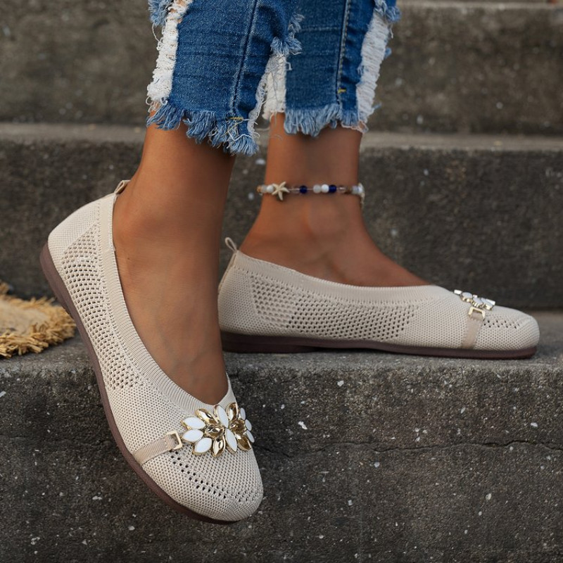 Sieviešu apavi seklā mutē, jauni 2023. gada pavasara pupiņas, ērti apaļas galvas plakana zole sieviešu luksusa apavi lielizmēra 35-43