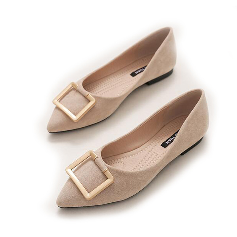 MVVJKE Επωνυμία Ladies Flock Plain Flat Παπούτσια Μπαλέτα σχεδιαστών Παπούτσια φορέματος με μυτερά μύτη Κομψά OL πτυσσόμενα φλατ Γυναικεία παπούτσια σε ρολό