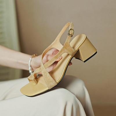 Nové značkové dámske sandále na strednom podpätku, letné topánky 2023, dizajnérske párty, hrubé topánky, šaty, sexi módny trend, svadobné lodičky, ženské tenisky.