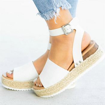 Wedges Shoes Γυναικεία Ψηλοτάκουνα Σανδάλια Καλοκαιρινά Παπούτσια 2019 Flip Flop Chaussures Femme Platform Σανδάλια Plus Size 35-43 Sandalias