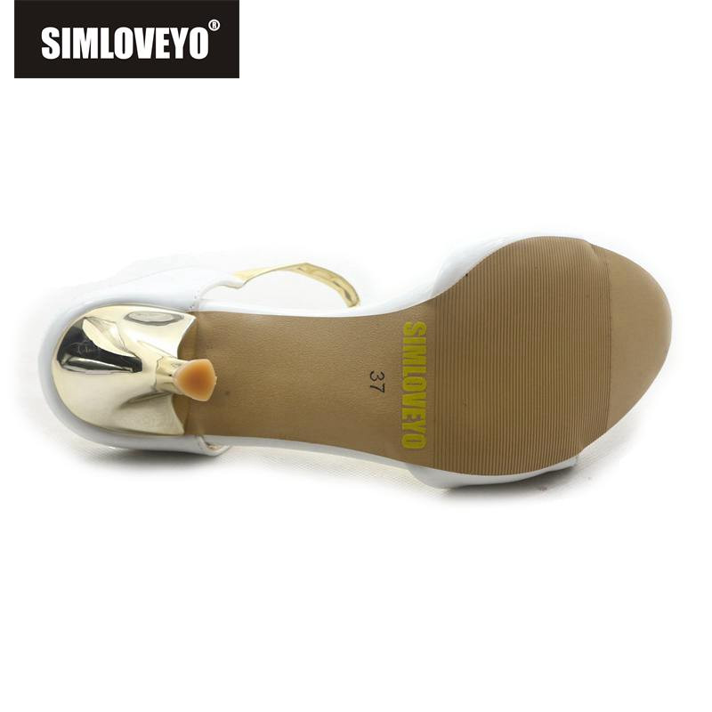SIMLOVEYO Liels izmērs 34-43 Sieviešu sandales Seksīgas augstpapēžu kurpes Gladiator Open Toe Les platformas vasaras āra pludmales sandales