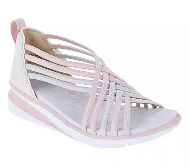 Sandale de damă 2022, sandale de vară, pantofi casual pentru femei, cu toc moale, pantofi cu toc de culori mixte, încălțăminte de vară