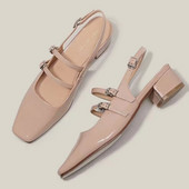 Pantofi Lolita 2023, pantofi mari la modă, pantofi Marie Jane, sandale de vară pentru femei, papuci de petrecere, rochie, pantofi pentru femei