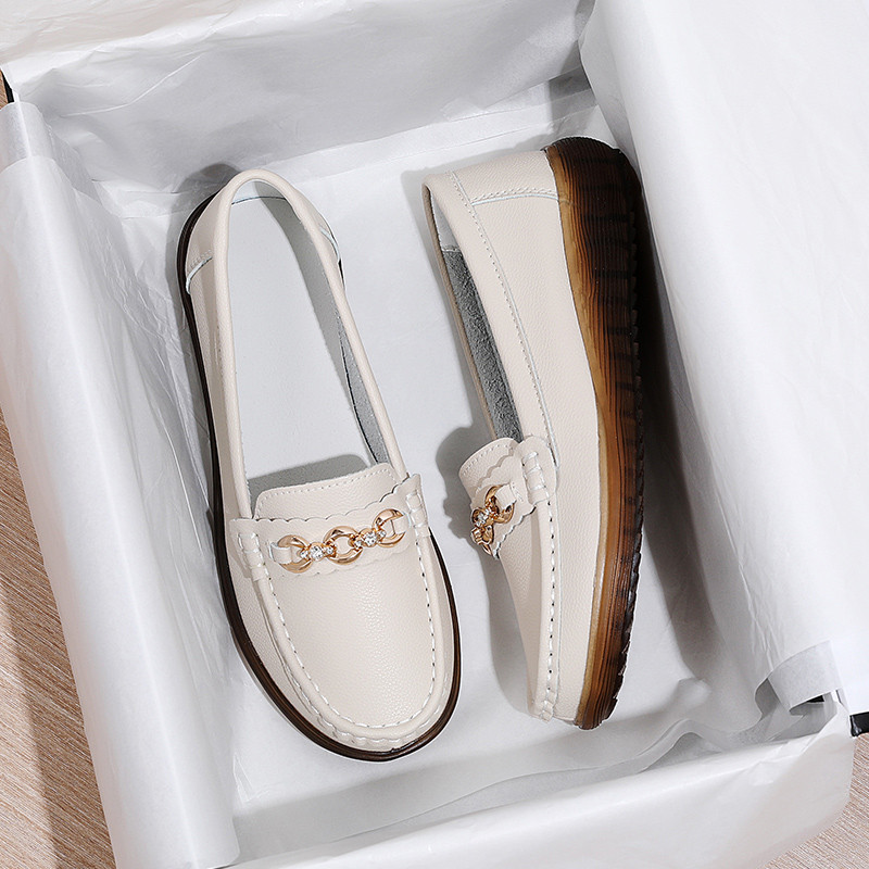 Kerek orrú Női Alkalmi Cipők Luxus Márka Női Felcsúsztatható naplopók Női Lapos Cipők Tervező Cipők Női Cipők Chaussure Femme