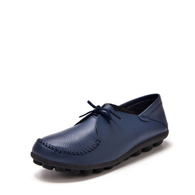 Dámske ploché topánky z pravej kože, mokasíny s mäkkou podrážkou, ležérne ploché topánky pre ženy, študentky, oxfordské topánky, ženské topánky.