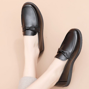 2022 Γυναικεία Flats Παπούτσια Casual Loafers Μονόχρωμα Slip On Lady υψηλής ποιότητας Comfort πάρτι γαμήλια παπούτσια Νέα Zapatos Mujer