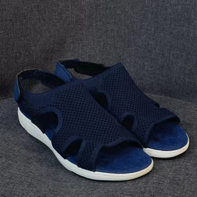 Καλοκαιρινά γυναικεία σανδάλια Σανδάλια ανοιχτού ποδιού για γυναίκες Αναπνεύσιμα πέδιλα Γυναικεία ελαφριά άνετα μαλακά παπούτσια Zapatillas Mujer