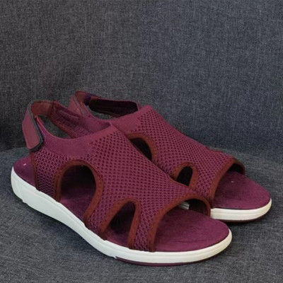 Καλοκαιρινά γυναικεία σανδάλια Σανδάλια ανοιχτού ποδιού για γυναίκες Αναπνεύσιμα πέδιλα Γυναικεία ελαφριά άνετα μαλακά παπούτσια Zapatillas Mujer