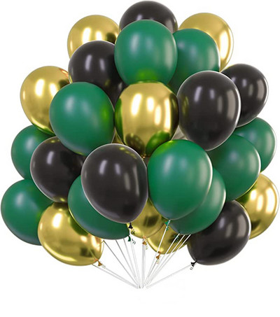 10 collu zelta konfeti metāliski baloni Makarons lateksa balons bērnu duša Globos pieaugušo jubilejas kāzu dzimšanas dienas ballītes dekors