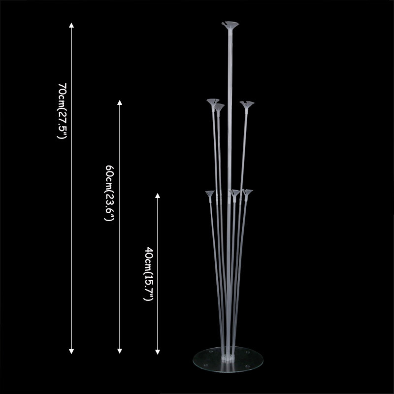 1/2 rinkinio latekso balionų laikiklis balionų stovas stulpelis metalinis balionas kūdikių dušas vaikams gimtadienio vakarėlio vestuvių dekoravimo reikmenys