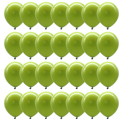 40db 10 hüvelykes avokádó zöld bőrszínű latex léggömbök babazuhany esküvői dekoráció fémes arany gömbök születésnapi parti kellékek