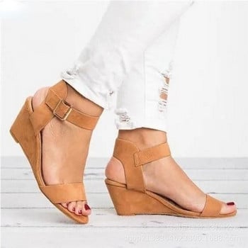 Νέα μόδα Casual Simple Wedge Γυναικεία Παπούτσια Γυναικεία σανδάλια Heightening Flat παπούτσια Γυναικεία σανδάλια 2023