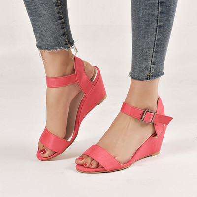 Jaunas modes sprādzes Sandales Sieviešu apavi Sieviete Zapatos De Mujer Sandales Sieviešu Sandalijas Mujer Chaussures Sieviete Sandalia Feminina