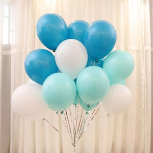 12tk/partii Roosa Lateks Balloon Chrome Red Hot Pink Hõbedane Metall Balloon Baby Shower Sünnipäevapeo Pulmadekoratsioonid Air Globos