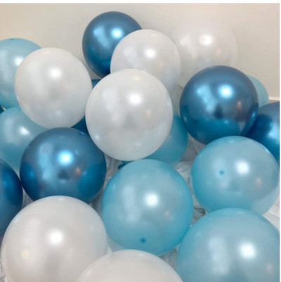 12tk/partii Roosa Lateks Balloon Chrome Red Hot Pink Hõbedane Metall Balloon Baby Shower Sünnipäevapeo Pulmadekoratsioonid Air Globos