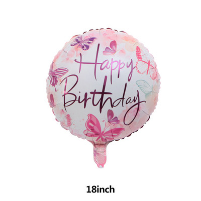 Μεγάλα μπαλόνια με φύλλο αλουμινίου πεταλούδα Πολύχρωμο μπαλόνι πεταλούδα Διακοσμήσεις γάμου γενεθλίων Baby Shower Globos Παιδικό παιχνίδι