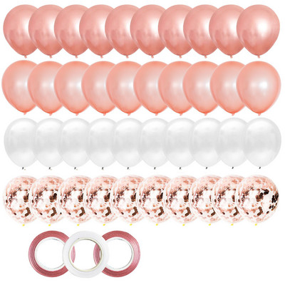 40db 12 hüvelykes lila latex levegős hélium léggömbök kislány születésnapi parti díszek gyerekeknek sellő felnőtteknek esküvő