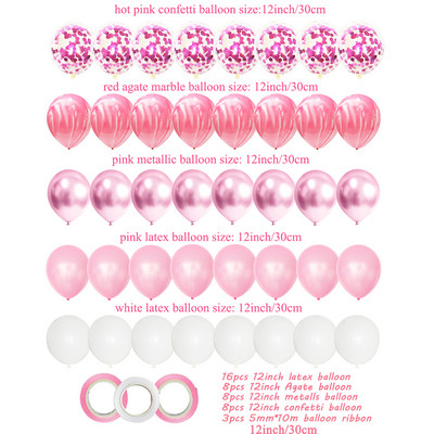40db 12 hüvelykes lila latex levegős hélium léggömbök kislány születésnapi parti díszek gyerekeknek sellő felnőtteknek esküvő