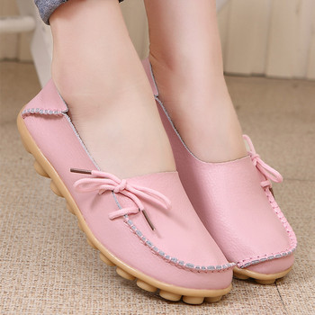 Νέα γυναικεία ίσια παπούτσια 2020 Μόδα Oxford Παπούτσια Γυναικεία Δερμάτινα απαλά walkking γυναικεία παπούτσια Loafers Home Παπούτσια Zapatos De Mujer