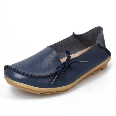 Jauni sieviešu plakani apavi 2020. gada modes Oksfordas apavi sievietēm Ādas mīkstas staigāšanas sieviešu apavi Loafers Mājas apavi Zapatos De Mujer