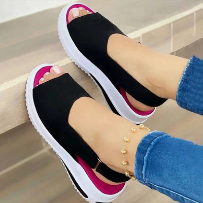 Moteriški MCCKLE sandalai, 2021 m. Nauji moteriški laisvalaikio drobiniai batai Didelio dydžio moteriški sportbačiai Nauji moteriški batai