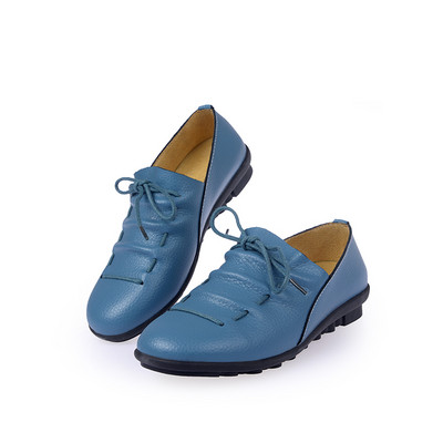 Γυναικεία Flat Παπούτσια Γυναικεία Απαλά Casual Παπούτσια Γυναικεία παπούτσια Oxford για γυναίκες Γυναικεία Loafers από γνήσιο δέρμα Μεγάλο μέγεθος Zapatos De Mujer