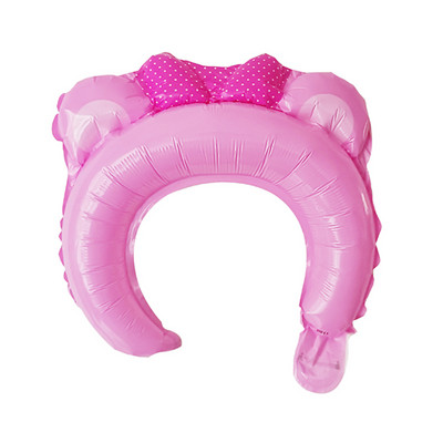 20db aranyos állat tiara fejpánt léggömb béka panda róka tigris macska baba zuhany gyerek játék Boldog születésnapot esküvői parti dekoráció