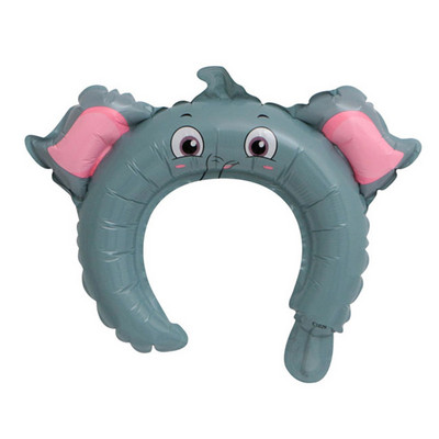 20db aranyos állat tiara fejpánt léggömb béka panda róka tigris macska baba zuhany gyerek játék Boldog születésnapot esküvői parti dekoráció