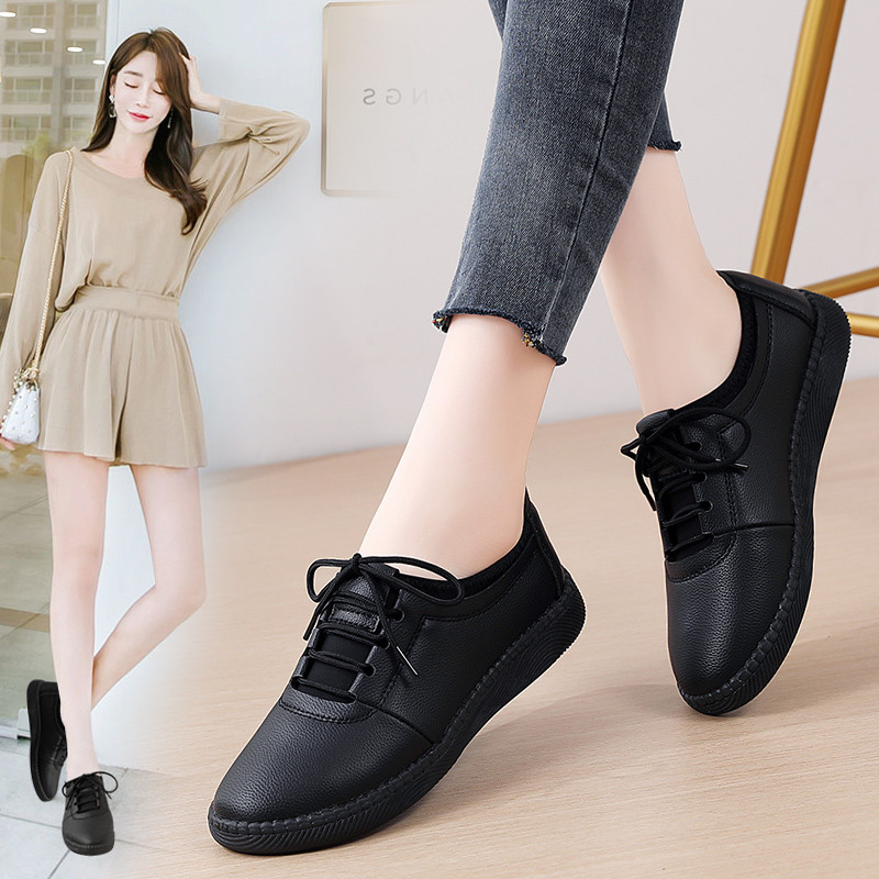 2023, vară, pantofi pentru femei, pantofi decupate, pantofi din piele naturală, pantofi pentru femei, balerini respirabili, oxford, pantofi casual pentru femei