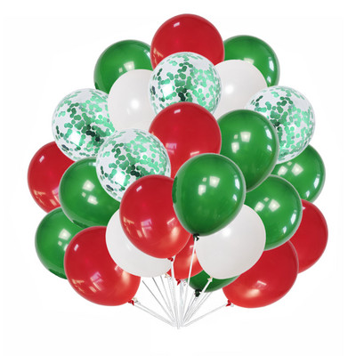 10 hüvelykes, 30 db arany színű latex léggömbök flitterek gömbök léggömb esküvői születésnapok újévi barkácsolás karácsonyi partidíszek léggömbök