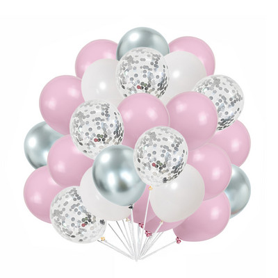 10 hüvelykes, 30 db arany színű latex léggömbök flitterek gömbök léggömb esküvői születésnapok újévi barkácsolás karácsonyi partidíszek léggömbök